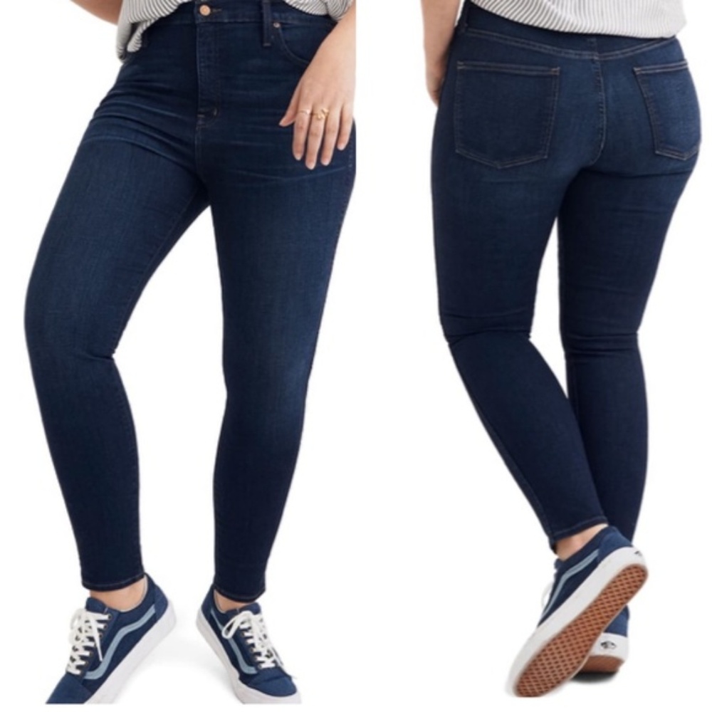 Madewell 10 inch High Rise Skinny Jeans